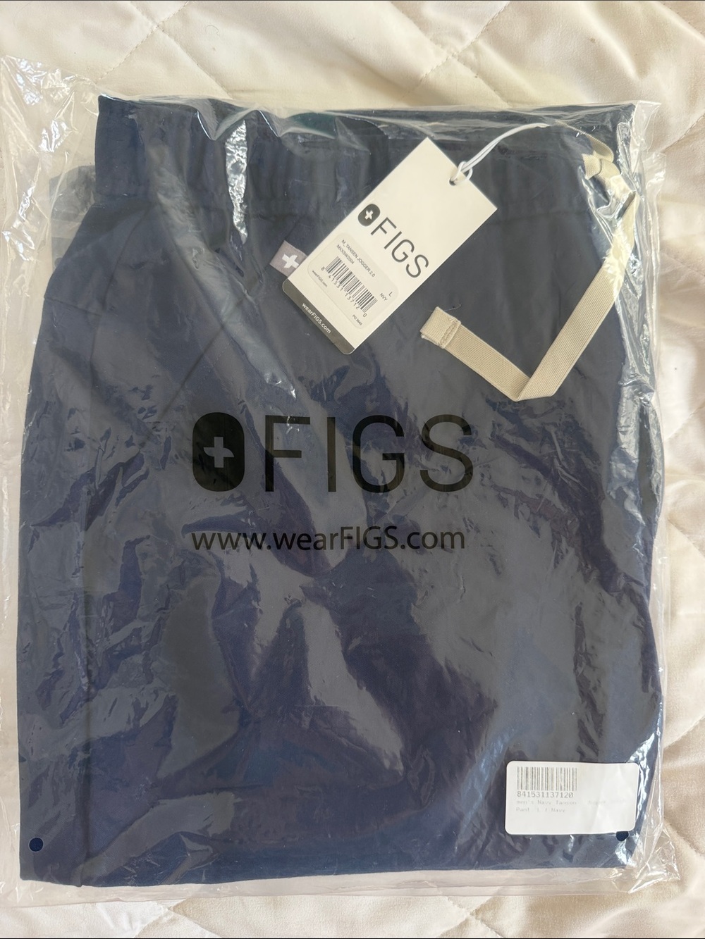 Figs Jansen Jogger Scrub Pants- Navy
